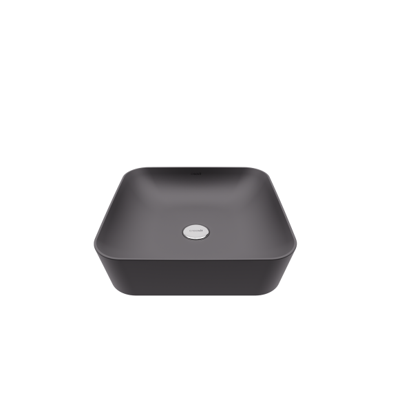 Creavit Ultra Kare Çanak Lavabo 40 cm Mat Antrasit UL040