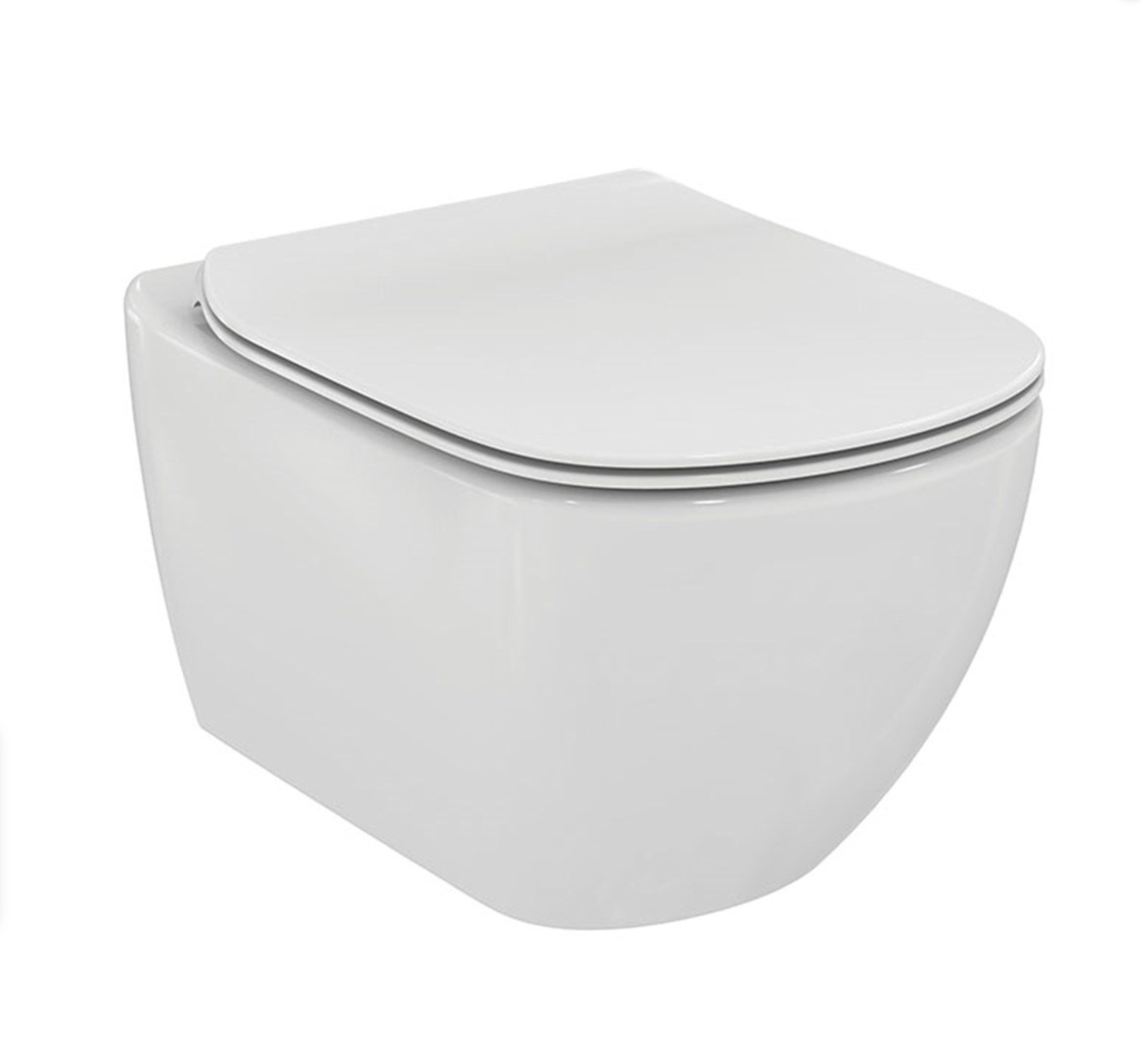 İdeal Standard T007901 Tesi Asma Klozet-White-AquaBlade Ve Yavaş Kapanan Kapak