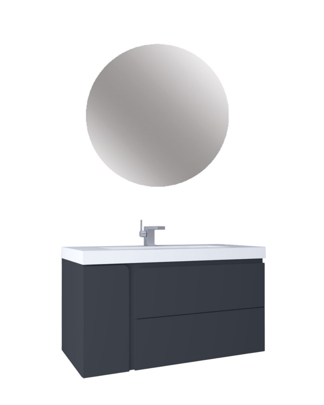 Kobos Future Banyo Mobilyası Takımı Çekmeceli