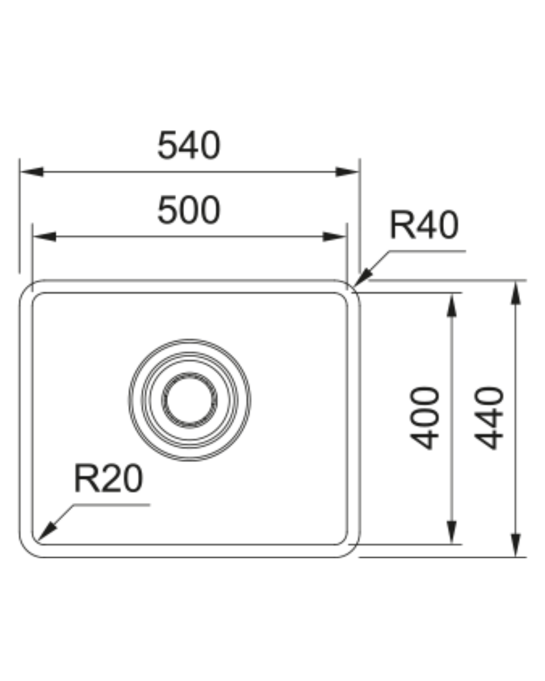 Franke MQX 110-50 Maris Quiet Çelik Evye 