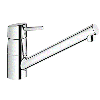 Grohe 32659001 Concetto Tek Kumandalı Eviye Bataryası Krom