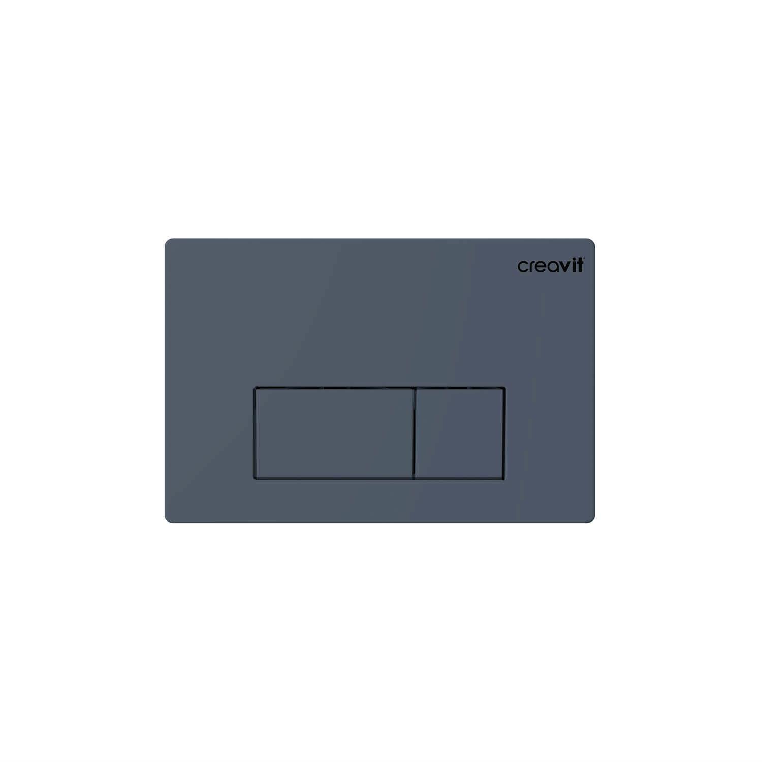 CREAVİT GP8002.05 Arc Mat Basalt Boyalı Kumanda Paneli (Lacivert)