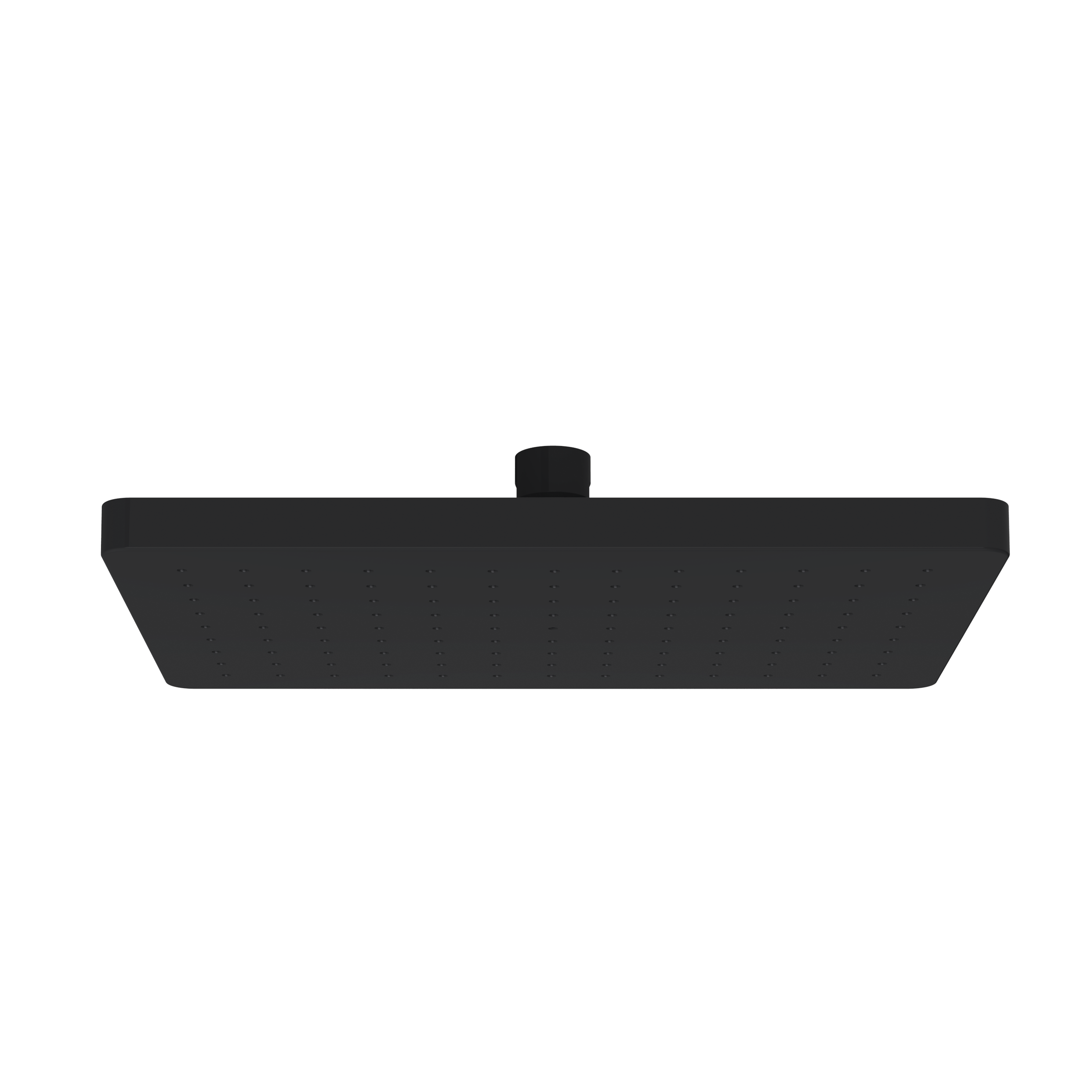 Creavit SH340S Kireç Kırıcılı Tepe Duşu Kare - Mat Siyah 250X170mm