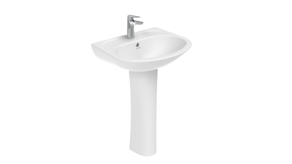 CREAVİT PA055 TAM AYAKLI LAVABO 45X55 CM