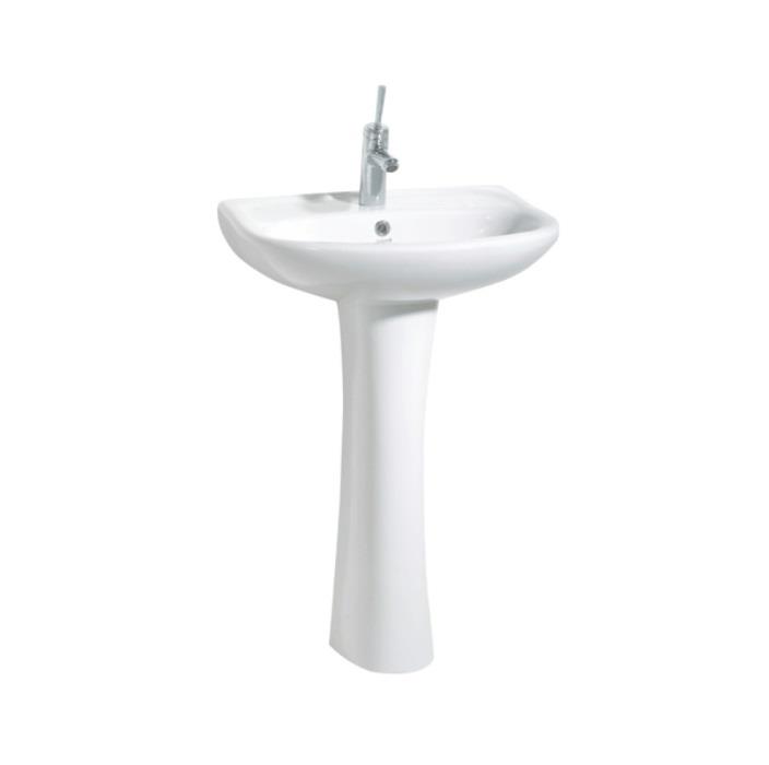 Creavit PA060 Pitta Tam Ayaklı Lavabo 50X60 cm Beyaz