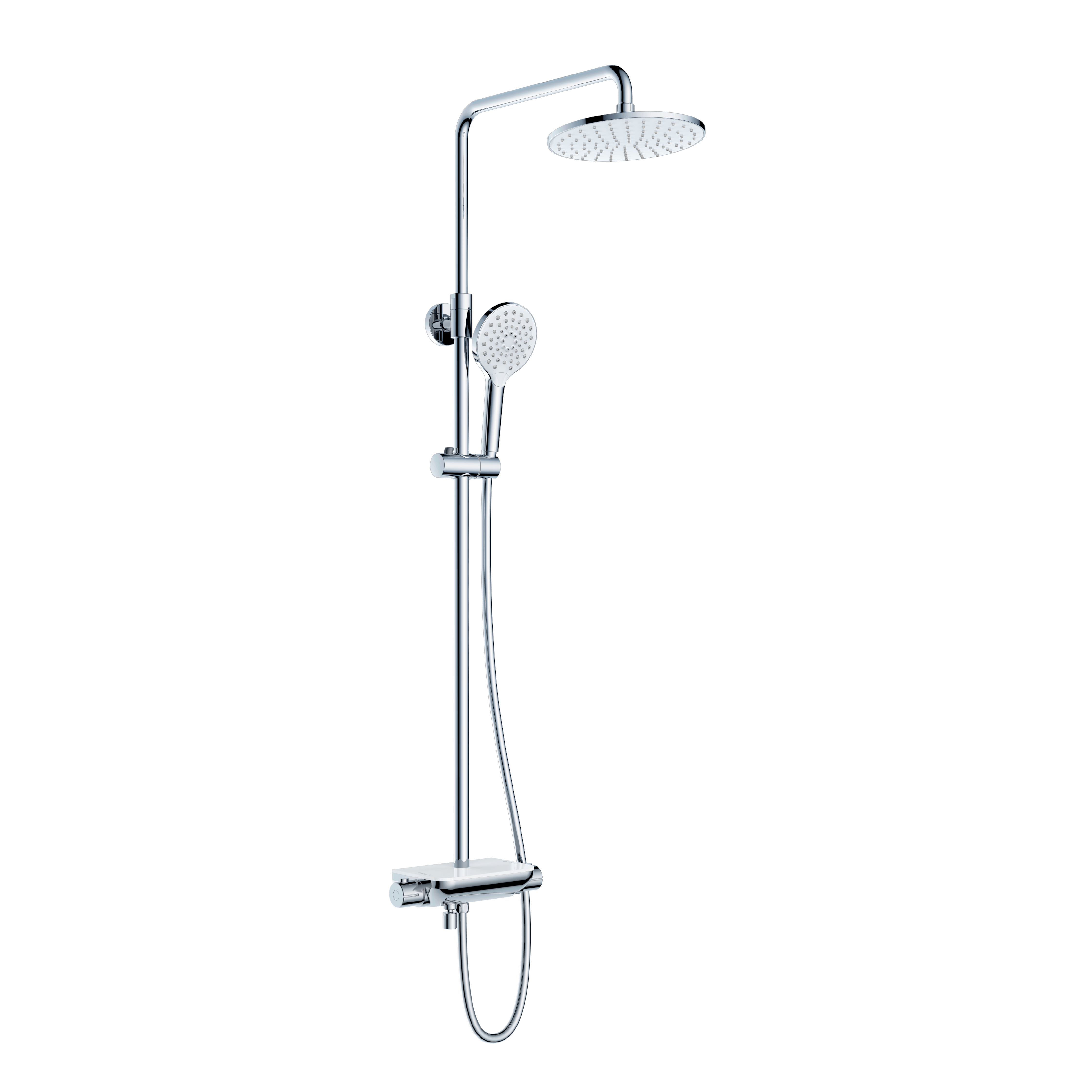 Creavit Rain Plus Tepe Duş Sistemi (Termostatlı ) - (Termostatik ısı ayarlı kartuş)