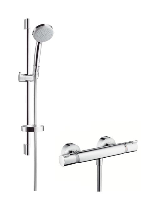 Croma 100 Vario EcoSmart/ Ecostat 1000 Combi 0,65m Krom