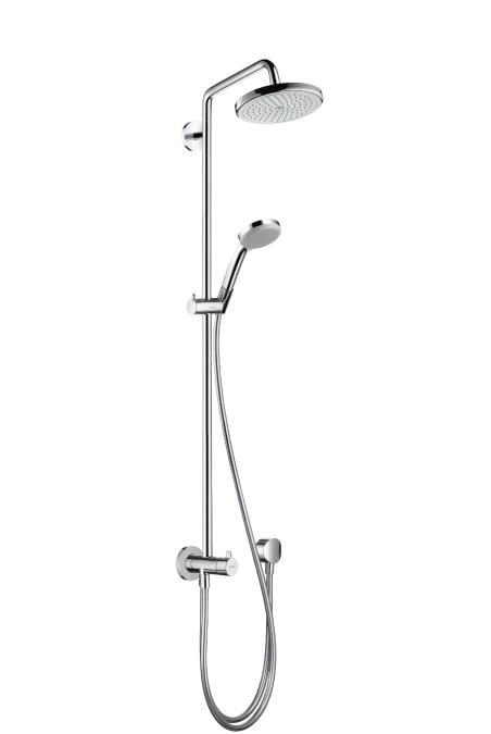 Croma 220 Duş Kolonu Reno 400 mm Dönebilir Duş Dirseği İle Krom