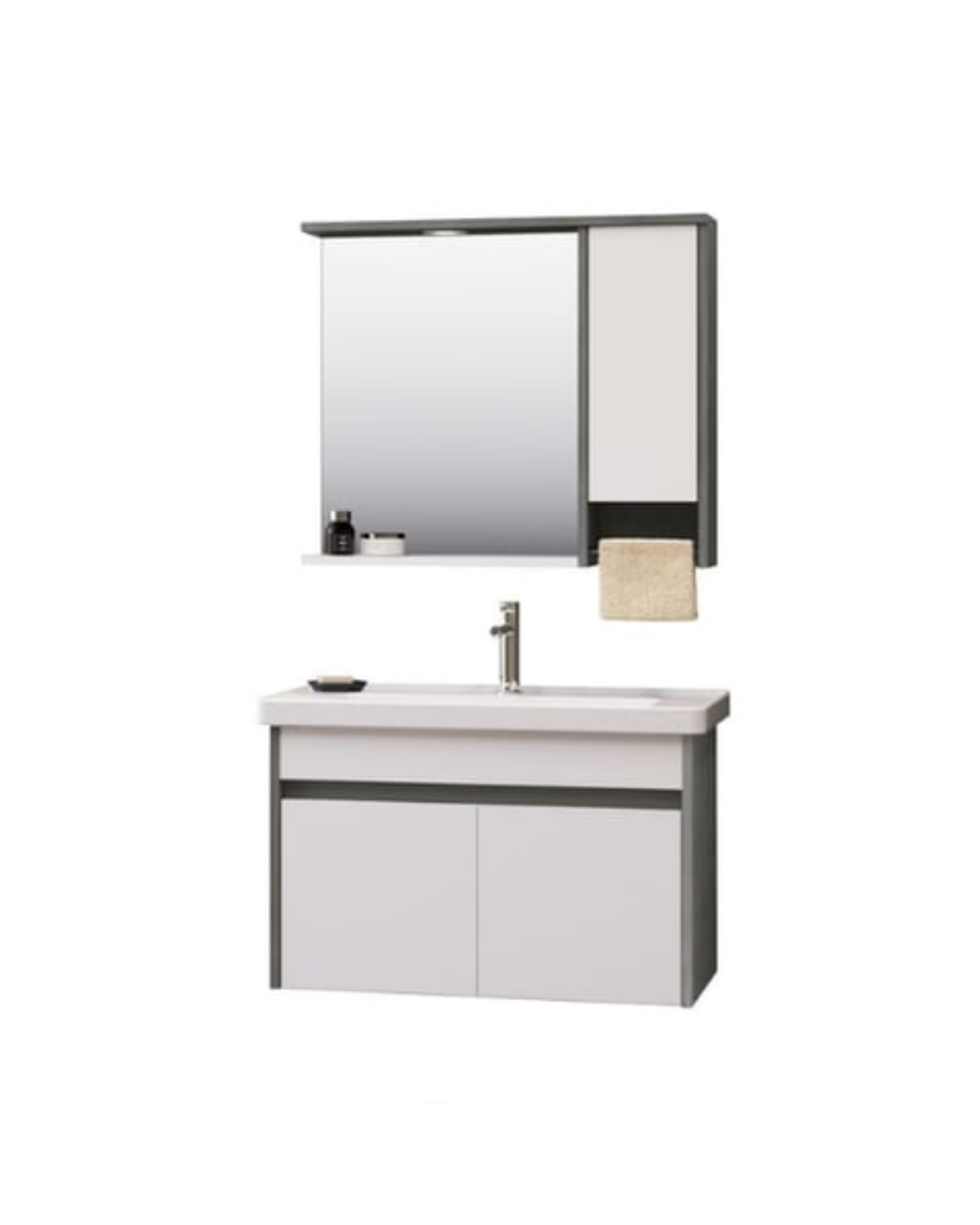 Orka Aydos 85 Cm Banyo Dolabı Takım