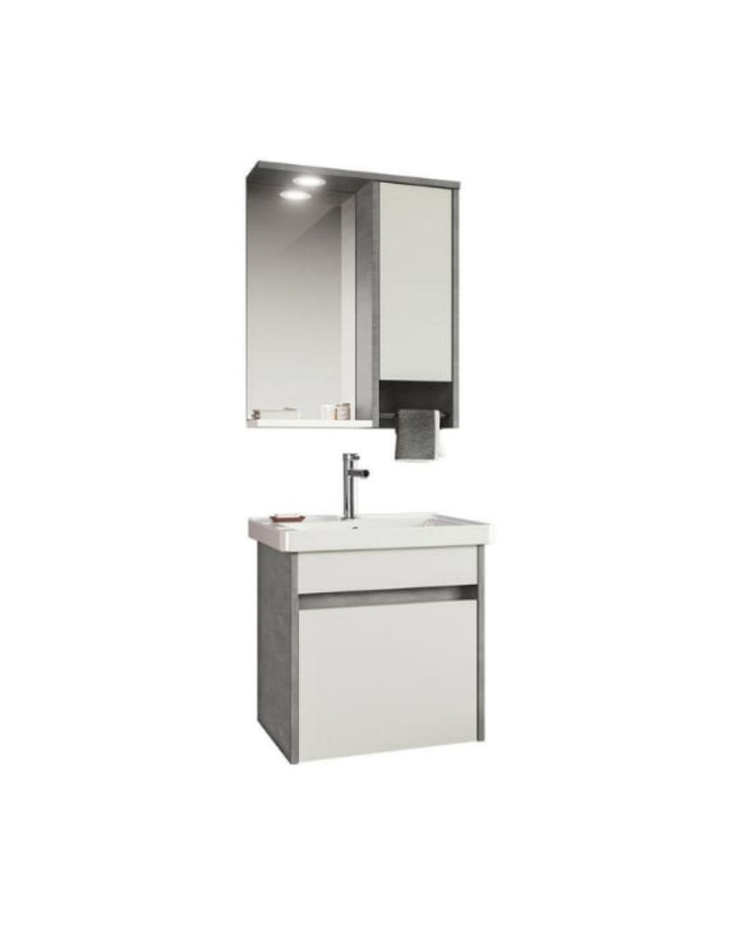 Orka Aydos 65 Cm Banyo Dolabı Takım