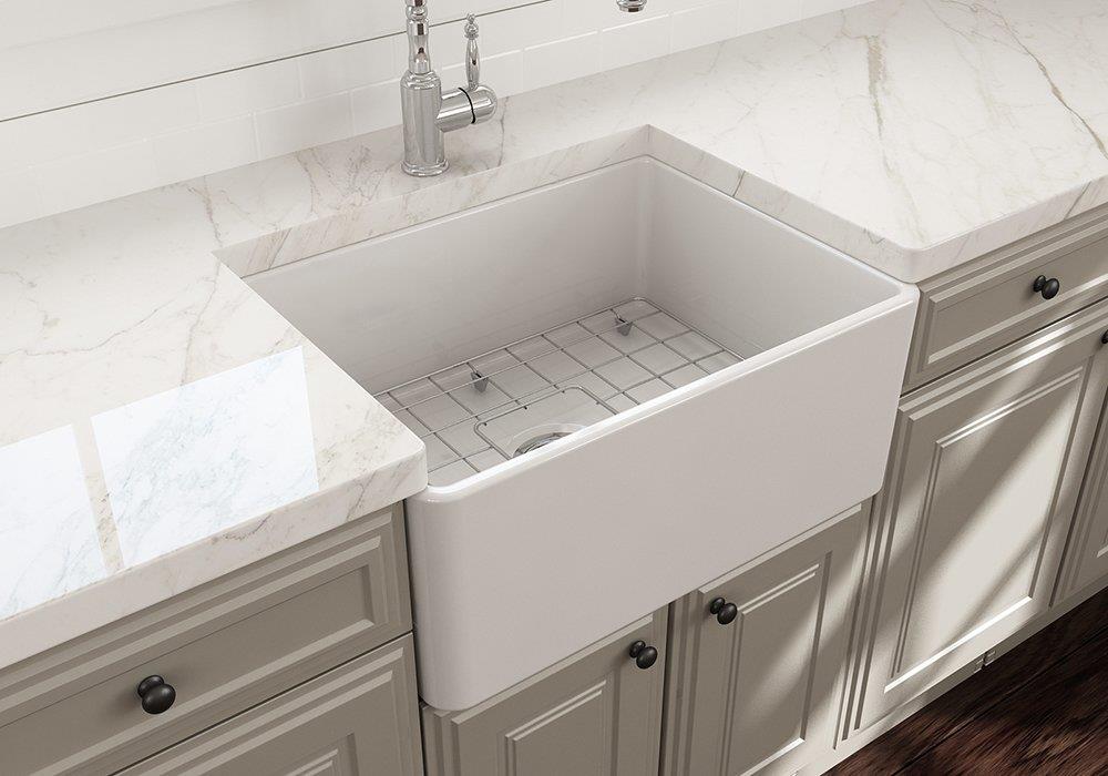 BOCCHİ 1137-001-0120 LAVELLO MUTFAK EVYESİ 60 cm Parlak Beyaz