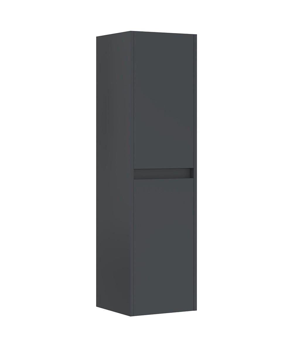 Orka Side 40 CM Banyo Boy Dolabı Mat Antrasit