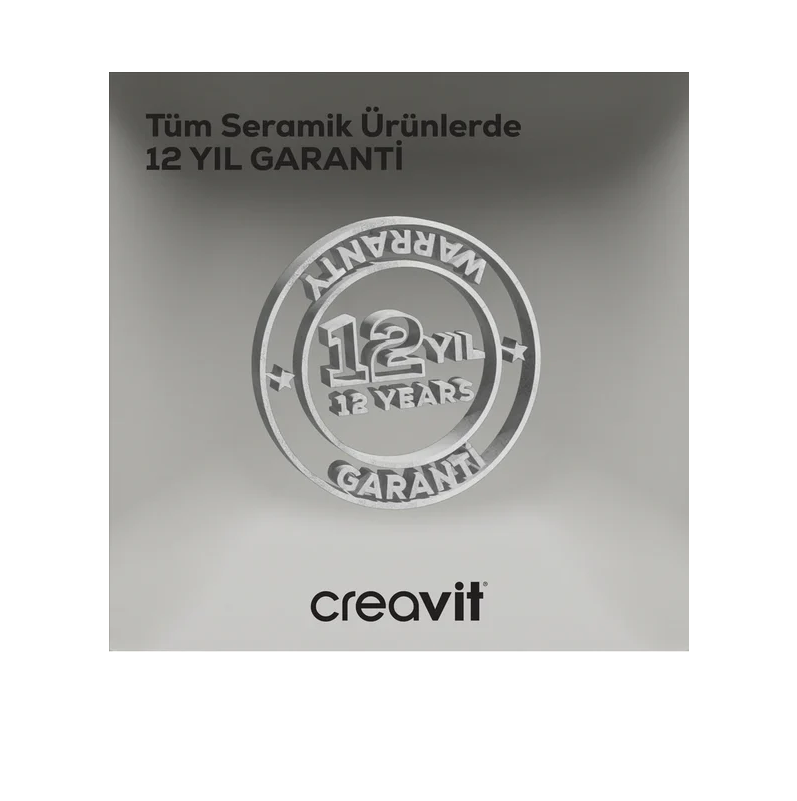 Creavit Fe350 Free Duvara Dayalı Tek Klozet ve Kapağı