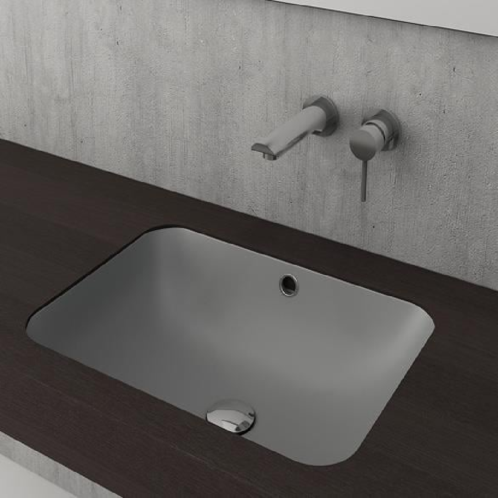 BOCCHİ Scala Tezgahaltı Lavabo 55 cm Gri 1006-006-0125