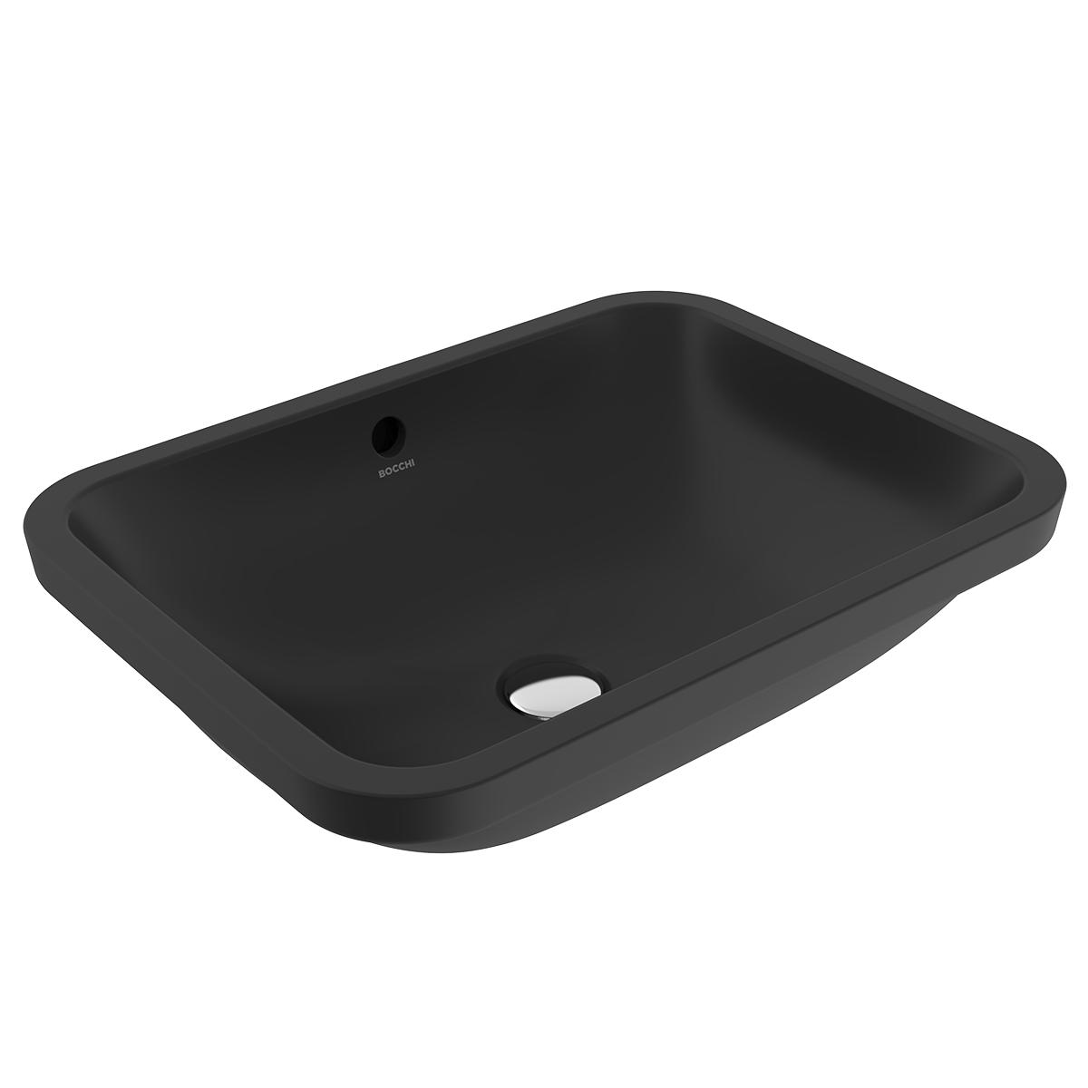 BOCCHİ Scala Tezgahaltı Lavabo 55 cm Mat Siyah 1006-004-0125