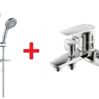 Creavit Sürgülü Duş Seti Takımı Sh425+so2500