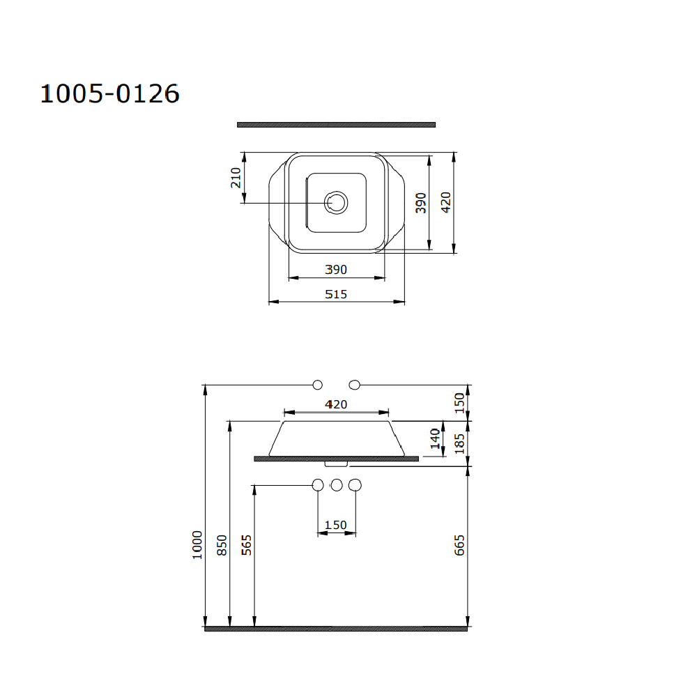 Bocchi Firenze Çanak Lavabo Mat Mint Yeşil 1005-033-0125