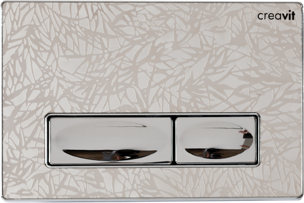 Design Metal Paslanmaz Kumanda Paneli Krom