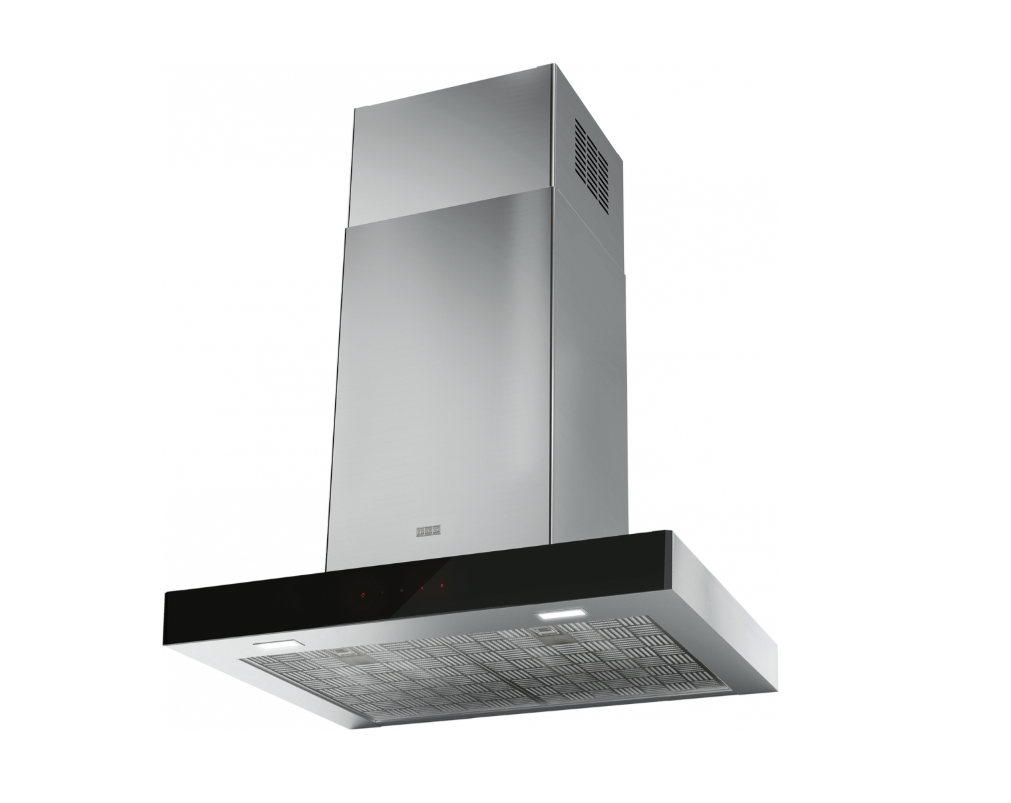 FRANKE Mythos FCR 625 TC BK/XS NG/600 Black Glass/Inox Davlumbaz 325.0653.923