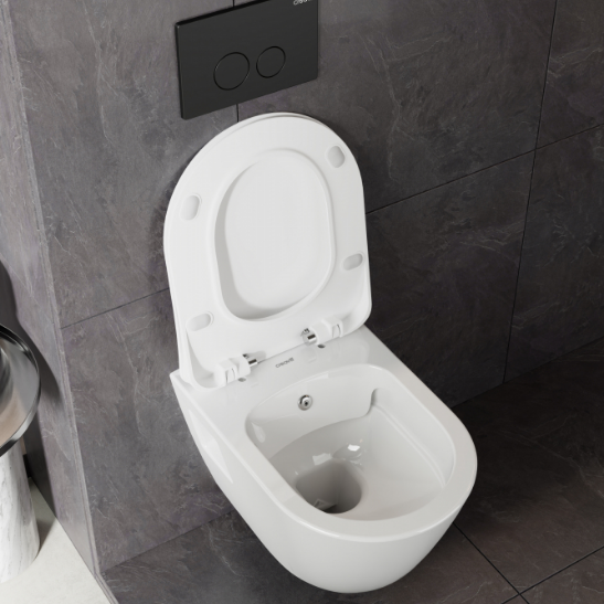 Creavit TP329 Terra Kanalsız Asma Klozet + Creavit Yavaş Kapak