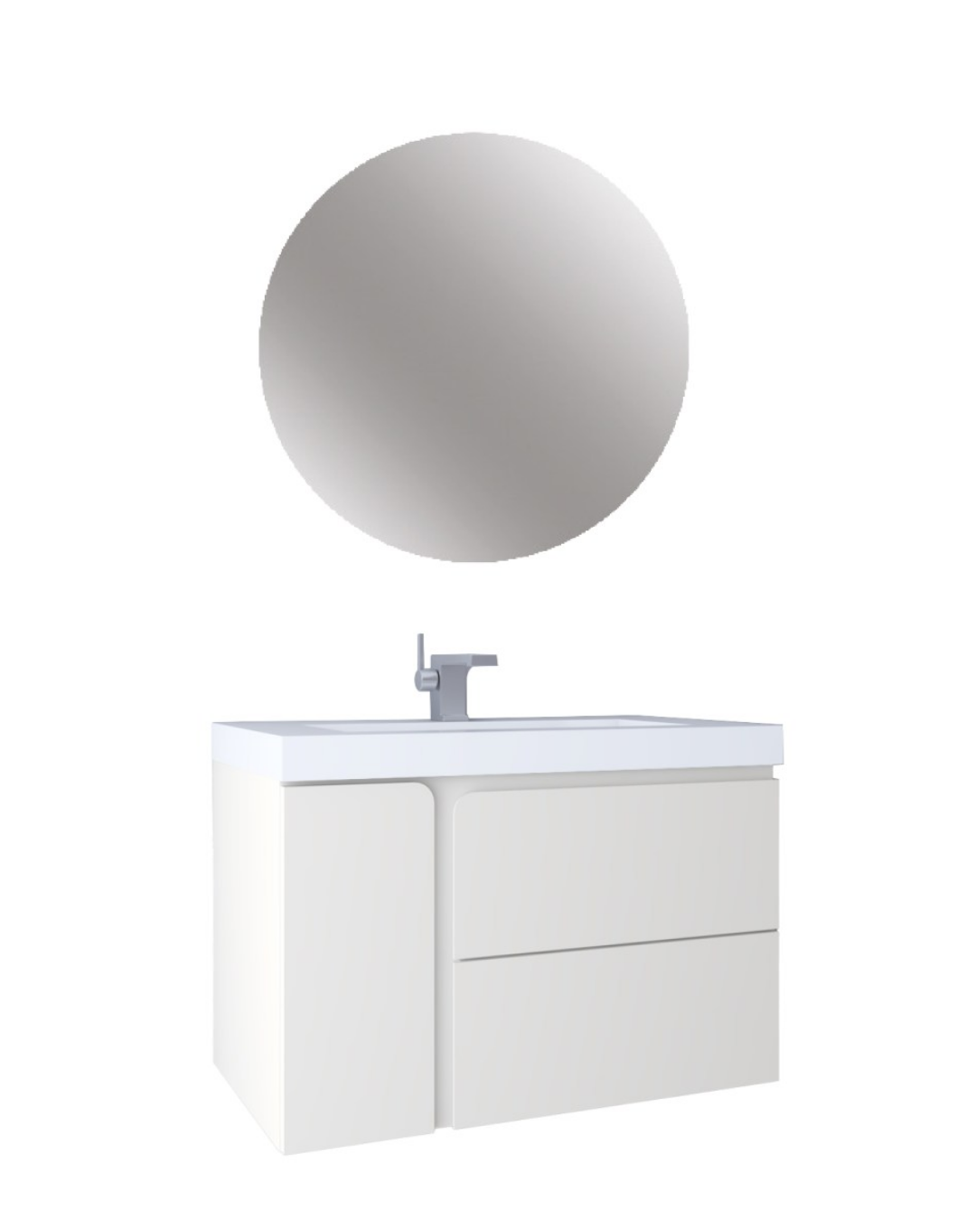 Kobos Future Banyo Mobilyası Takımı Çekmeceli