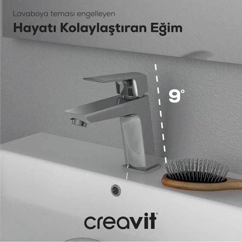 CREAVİT Slope Lavabo Bataryası SP1500