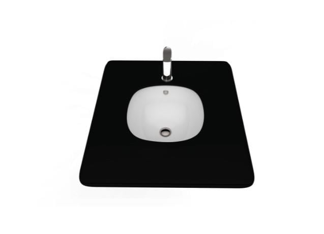Creavit SO037 Solo Tezgahaltı Lavabo 38x38 cm