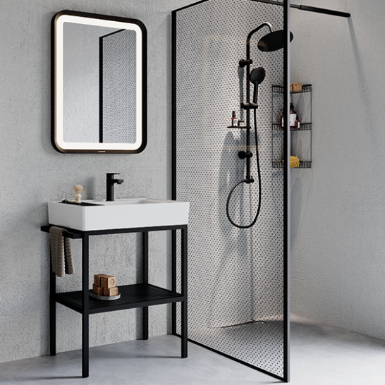 CREAVİT AR065-M Arya 70 cm Banyo Dolabı Takımı 