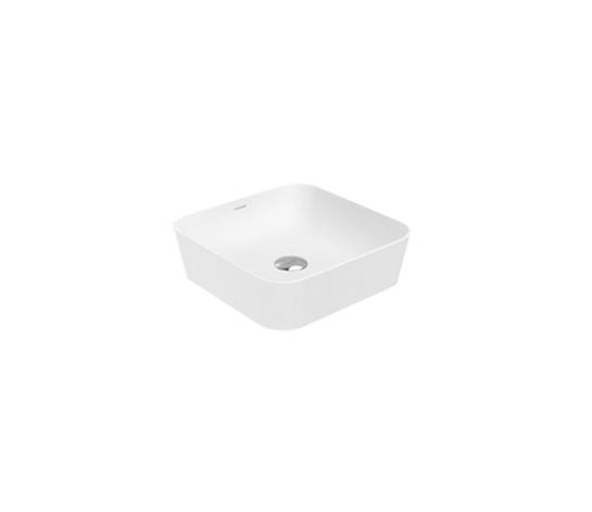 Creavit UL040 Ultra Kare Çanak Lavabo 40 cm Mat Beyaz