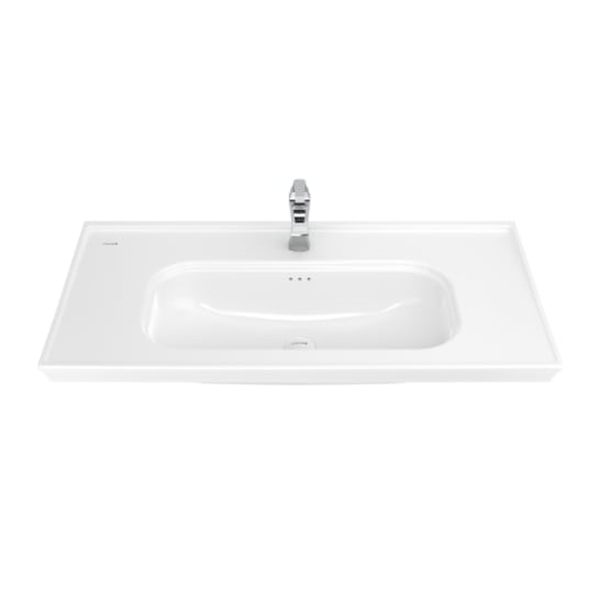 Creavit AN101 Antik Etajerli Lavabo 100 cm Beyaz