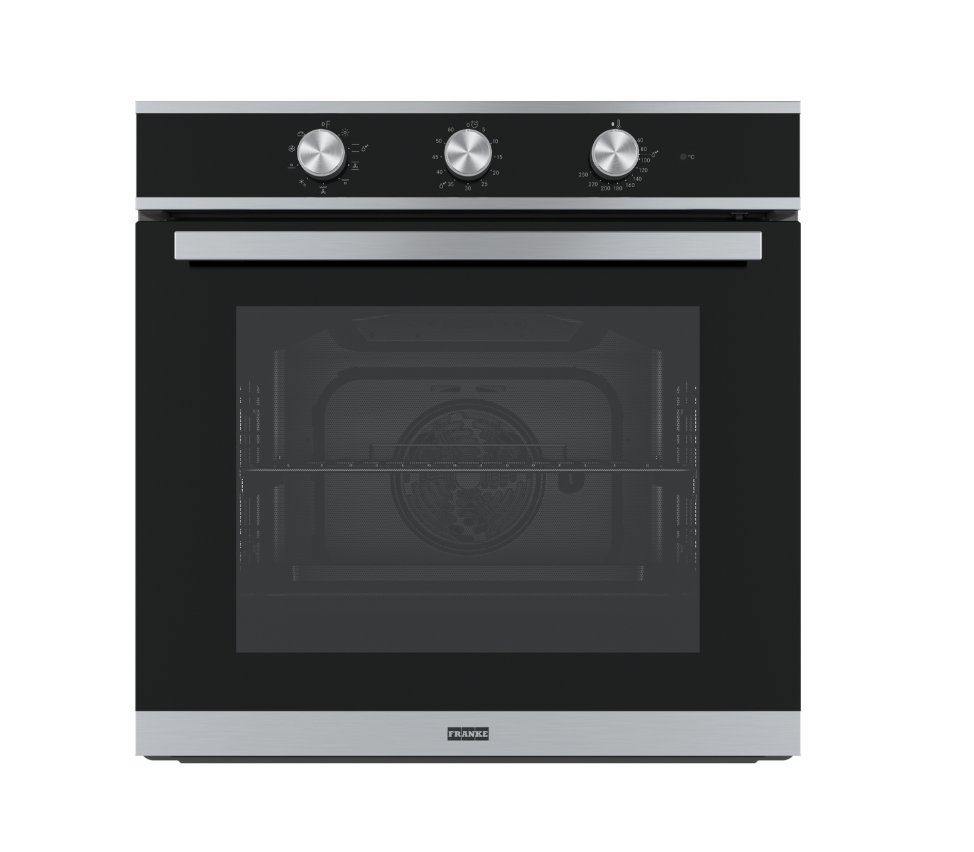 FRANKE Smart FSM 82 H XS Black Glass/Inox Fırın 116.0605.987