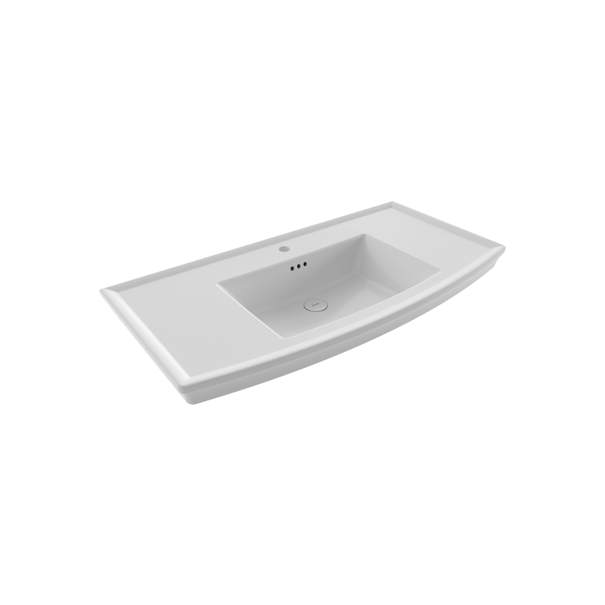 Bocchi 1168-001-0126 Lavita Lavabo 100 cm Parlak Beyaz