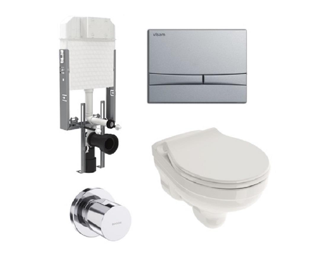 Bocchi Taormina Pro Rimless Asma Klozet Set 1451-001-0128