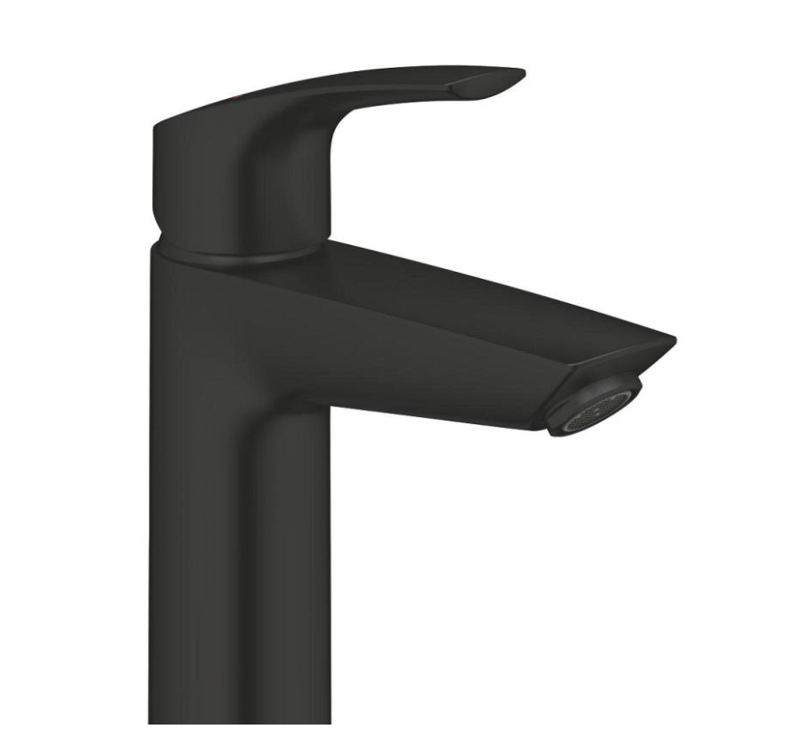 GROHE Eurosmart Tek Kumandalı Lavabo Bataryası M-Boyut Mat Siyah 233242433