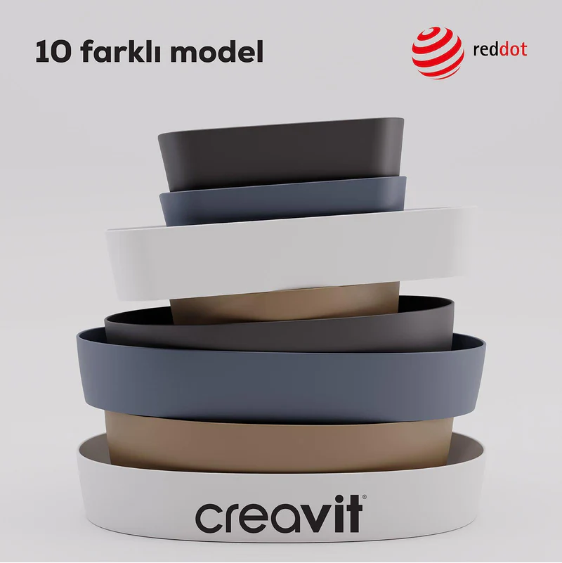 Creavit LP160 Loop Oval Çanak Lavabo 40x60 cm