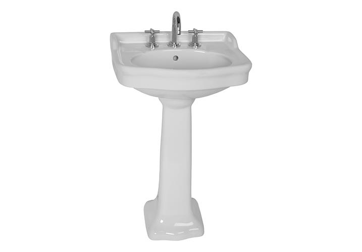 Efes Lavabo 57 cm Tek Delikli Batarya Uyumlu