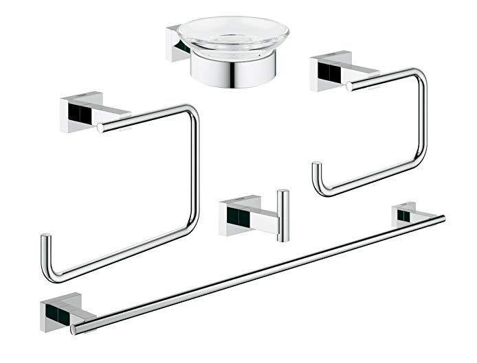 Essentials Cube  5 li banyo aksesuar seti 