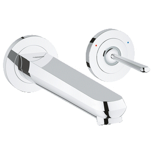 Eurodisc Joy  İki delikli lavabo bataryası L-Boyut 
