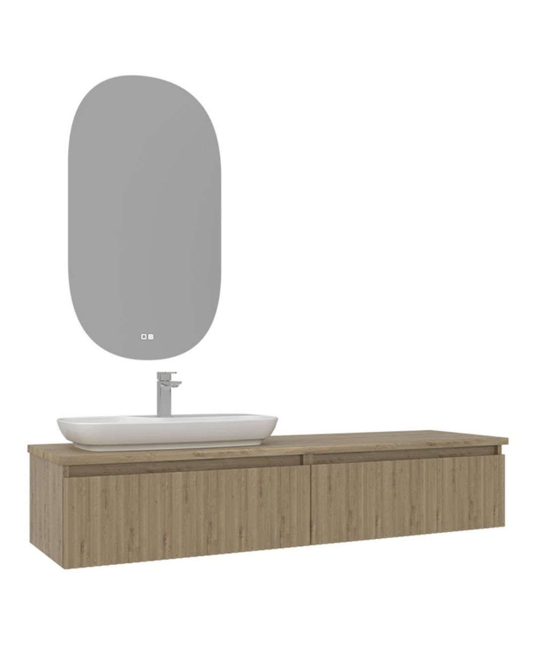 Orka Lentia 160 cm Banyo Mobilyası Takım