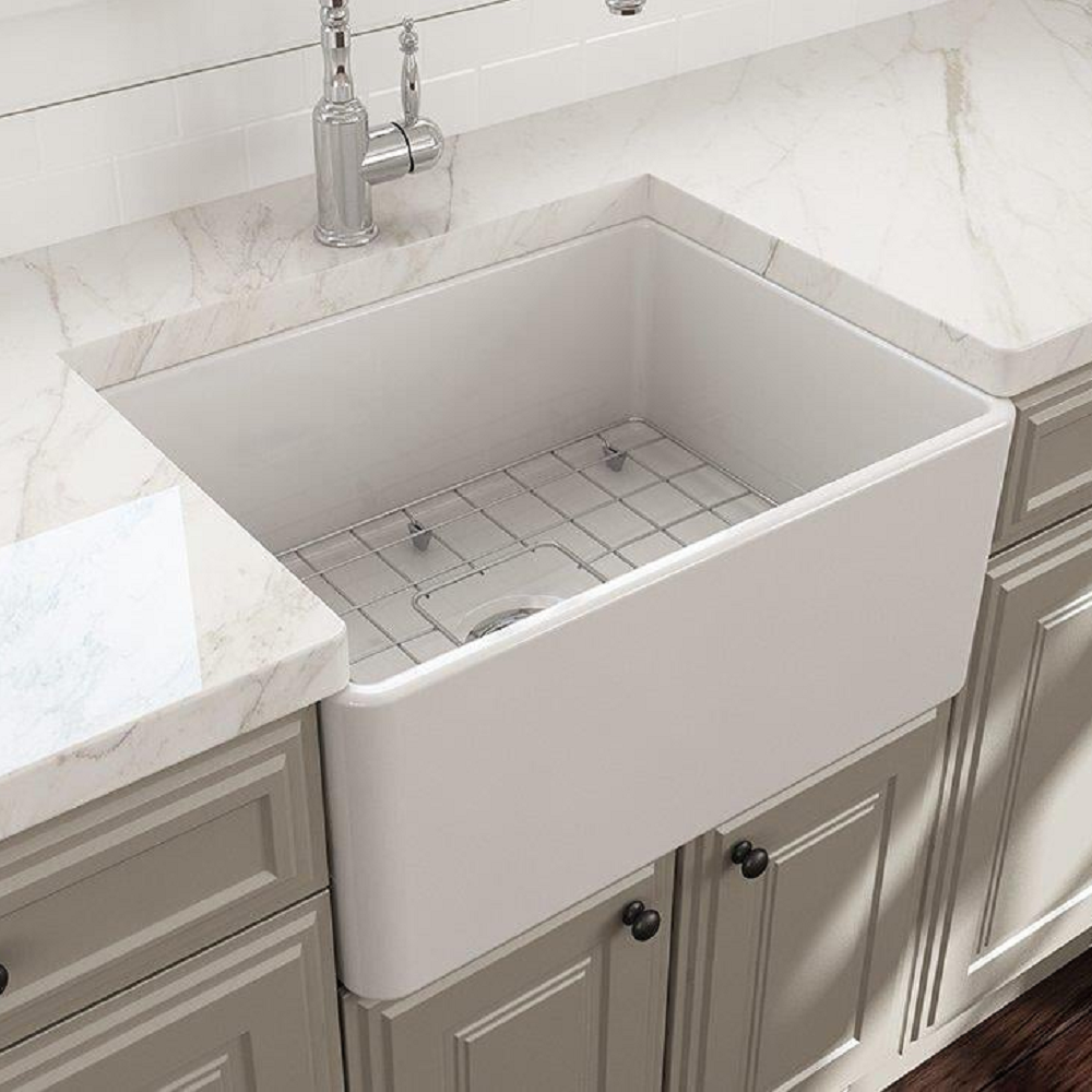 BOCCHİ 1137-001-0120 LAVELLO MUTFAK EVYESİ 60 cm Parlak Beyaz