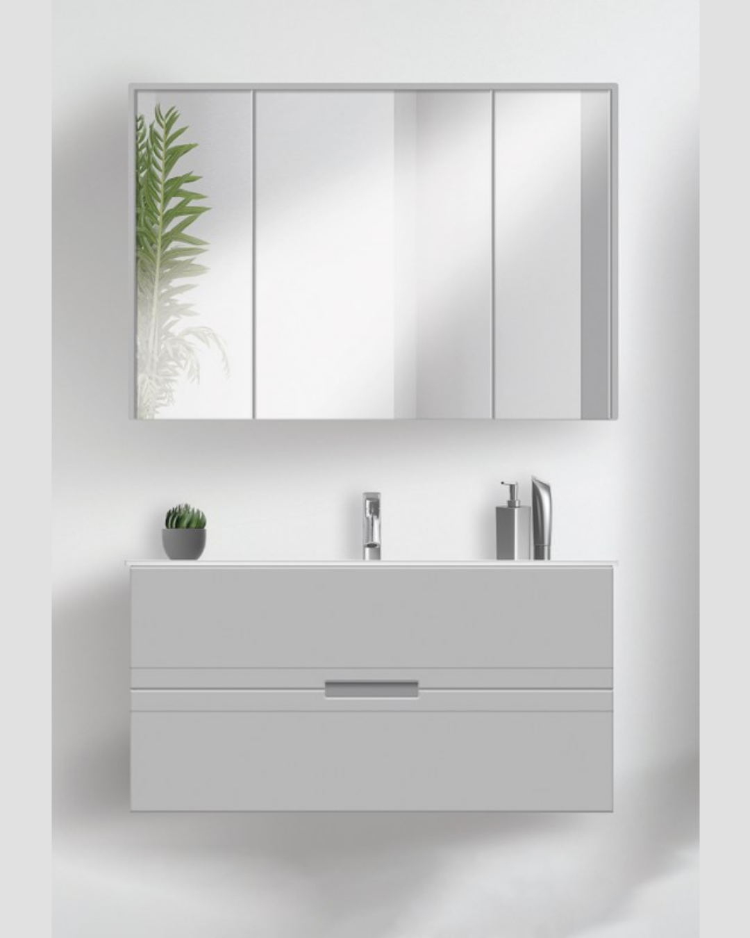 Kobos Meta Banyo Mobilya Takımı Çekmeceli