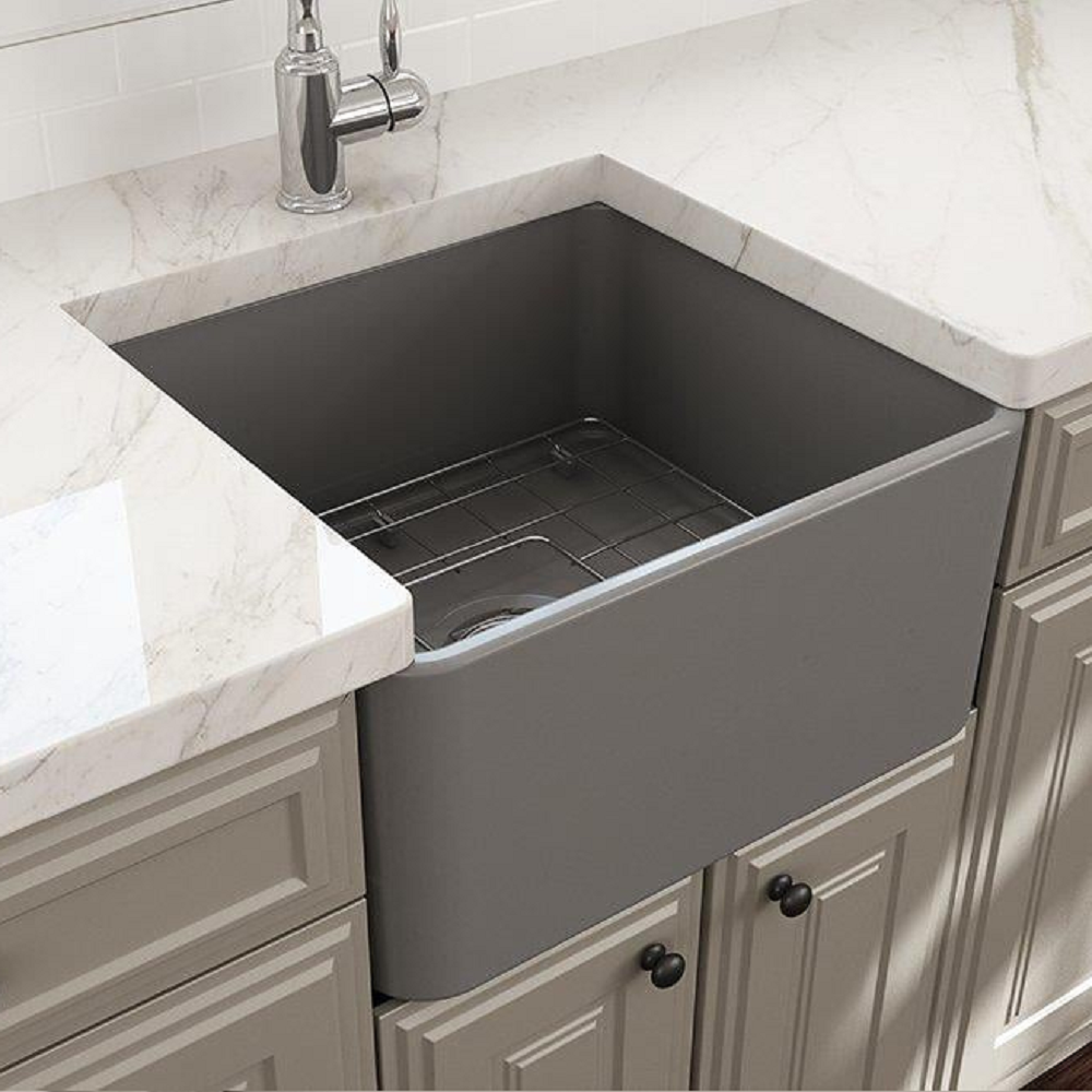 Bocchi Lavello Mutfak Evyesi 50 cm Mat Gri 1136-006-0120