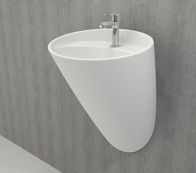 Bocchi Venezia Asma Monoblok Lavabo Mat Beyaz 1083-002-0126