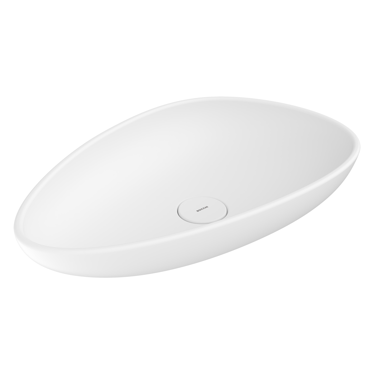 Bocchi Etna Çanak Lavabo Mat Beyaz 58 cm 1114-002-0125