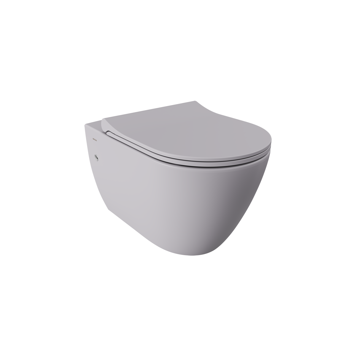 Bocchi Venezia Rimless Asma Klozet ve Kapağı Mat Gri 1295-006-0128