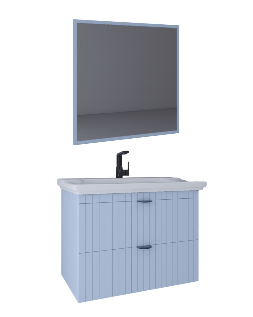 Kobos Noble Banyo Mobilyası Takımı Çekmeceli