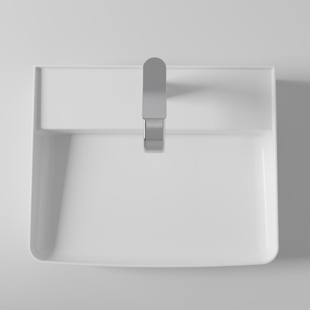 Creavit RB051.00MB Ruby Tezgah Üzeri Lavabo 50x40 cm İnci Mat  Beyaz