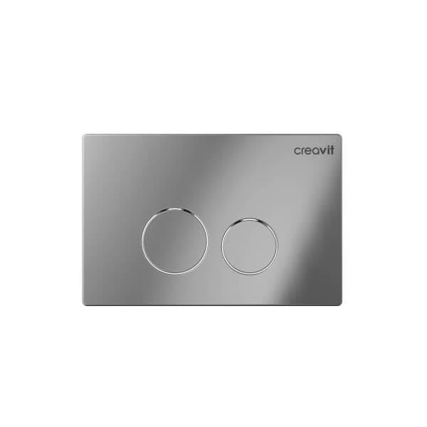 CREAVİT GP9004.00 Terra Parlak Krom Kaplama Kumanda Paneli