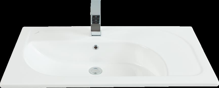 Creavit TP185 Trump Dolap Uyumlu Lavabo 85 cm Beyaz
