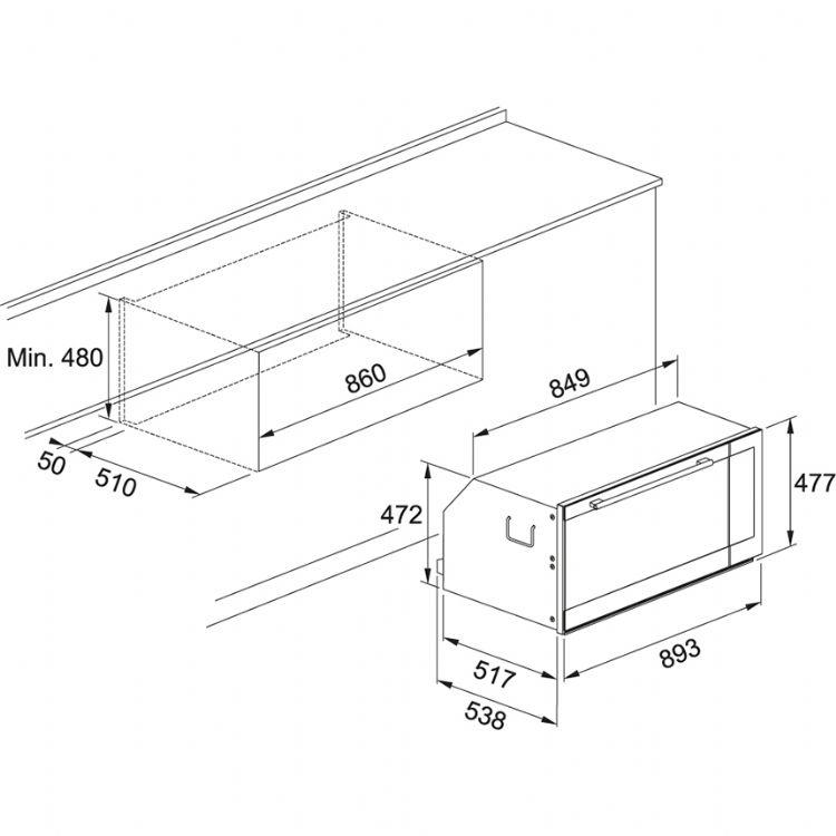 FRANKE 90 FMXO 86 S XS Paslanmaz Çelik ( fırçalanmış) Fırın 116.0613.109